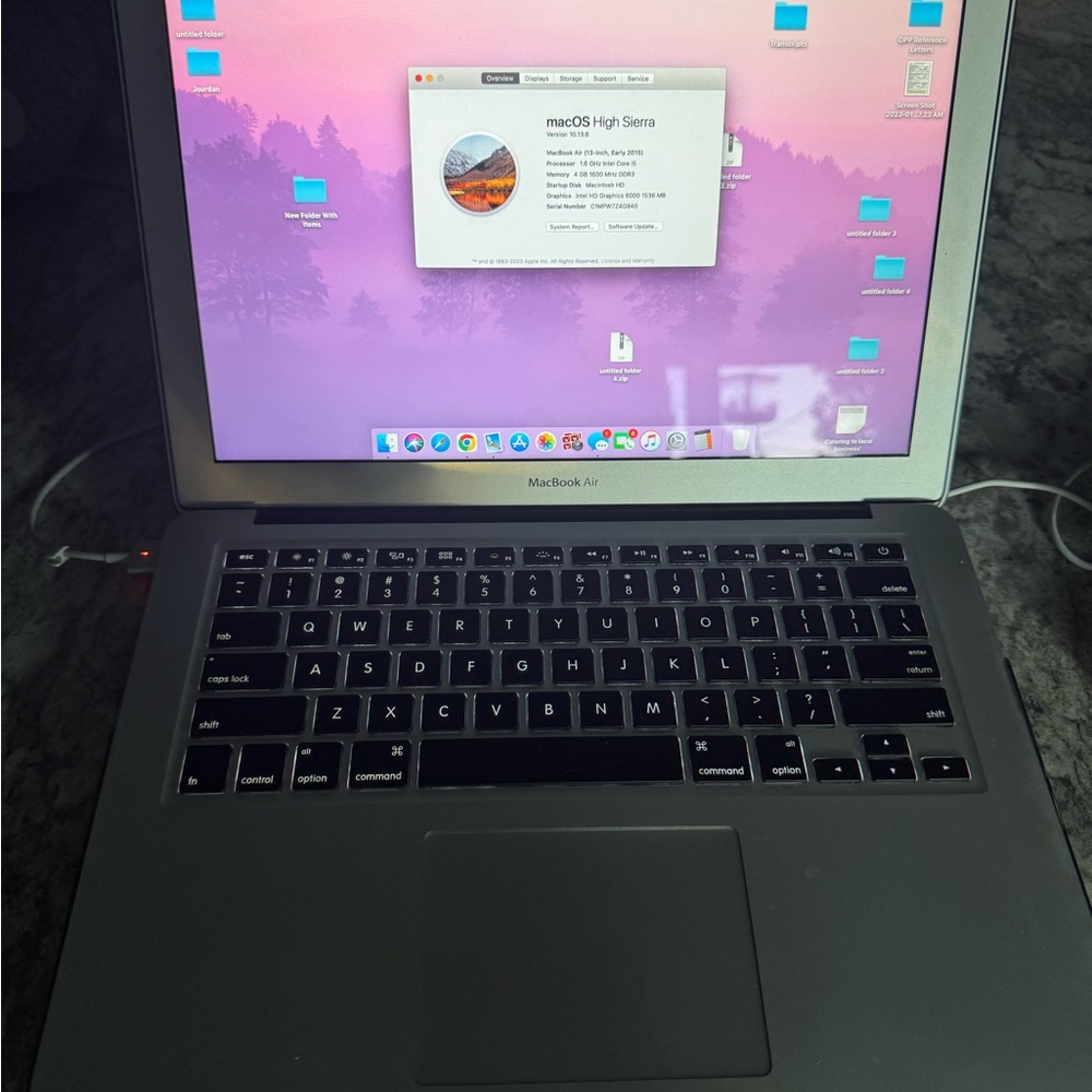 Apple MacBook Air - Sleek Gray Design